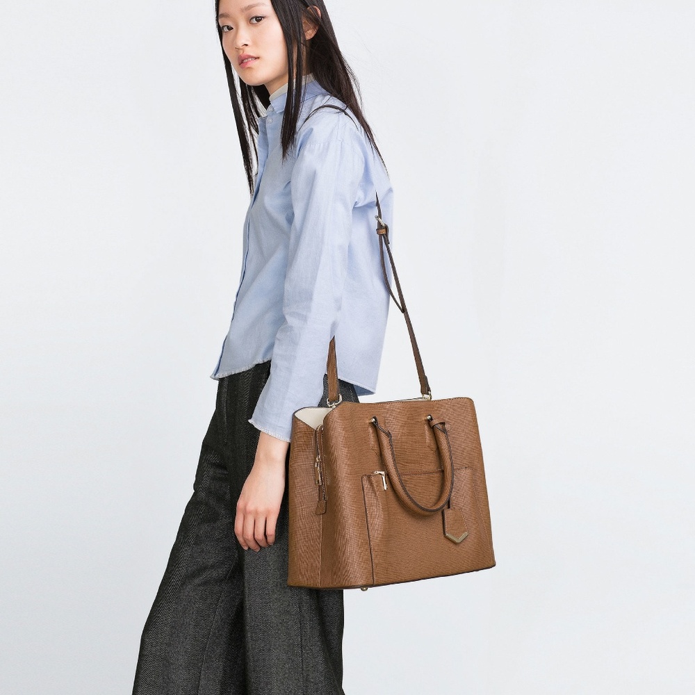 ZARA OFFICE CITY BAG